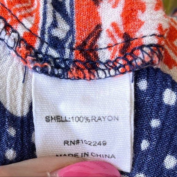 •BCNU• Boho Elephant Peasant Blouse - Size XS - Picture 7 of 9